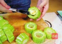 客家酿苦瓜的做法图解1