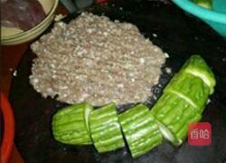 客家酿苦瓜的做法图解2