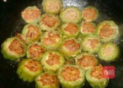 客家酿苦瓜的做法图解4