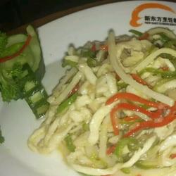五彩鸡丝的做法[图]