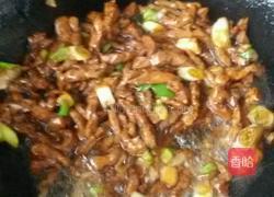 肉丝炒芥菜疙瘩。的做法图解6