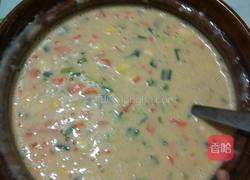 玉米胡萝卜鸡蛋饼的做法图解6