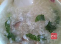 花菇小白菜猪骨粥的做法图解5