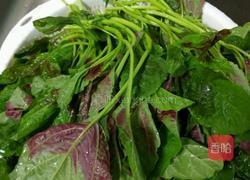 家常炒苋菜的做法图解1