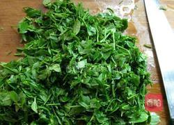 花椒芽玉米饼的做法图解1