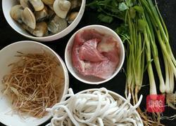 鱿鱼丝瘦肉刀切仔的做法图解1