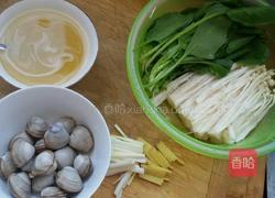 煲白蛤汤的做法图解1