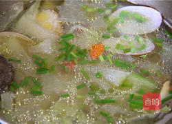 花蛤冬瓜汤的做法图解8