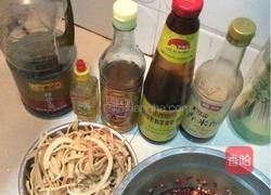 凉拌酸辣干鱿鱼丝的做法图解2