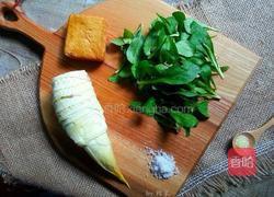 香干笋丁马兰头的做法图解1