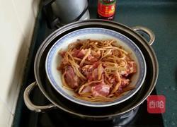 黄花菜蒸排骨的做法图解5