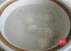 砂锅鸡肉丸的做法图解4