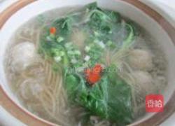 砂锅鸡肉丸的做法图解6