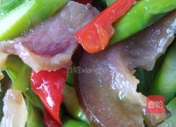 芦笋炒腊肉的做法图解10