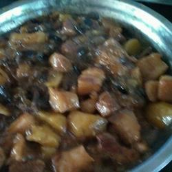 东北蘑菇猪肉炖粉条的做法[图]