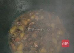 东北蘑菇猪肉炖粉条的做法图解3