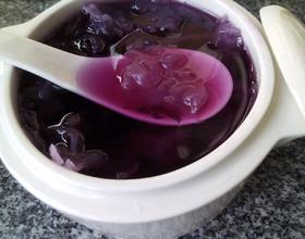 银耳紫薯汤[图]