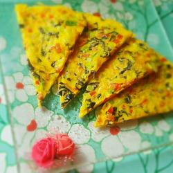 木耳火腿饼的做法[图]