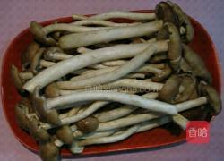  茶树菇牛柳的做法图解1