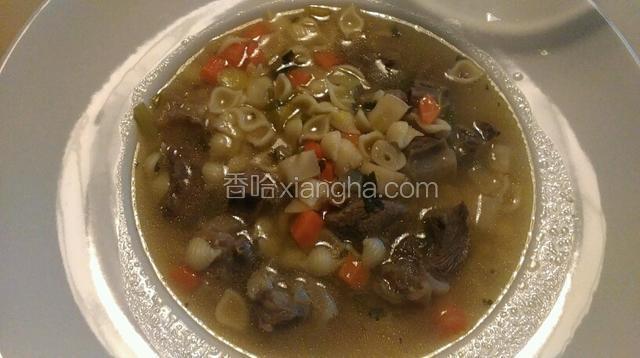 煮熟后，就可以吃了