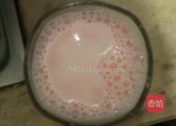 玫瑰红豆奶茶的做法图解4