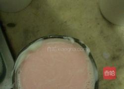 玫瑰红豆奶茶的做法图解5