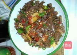 香辣猪心的做法图解3
