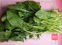 蒜香菠菜塔的做法图解1