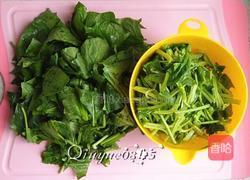 蒜香菠菜塔的做法图解2