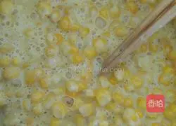 Corn kernel egg pancake recipe 2