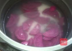 蜂蜜紫薯糯米粥的做法图解2