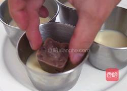 紅豆軟心布丁的做法图解5