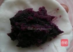 水晶紫薯饼的做法图解7