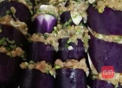 肉塞茄子的做法图解4