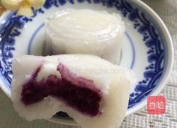 水晶紫薯饼的做法图解11
