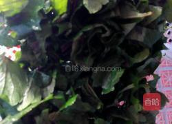 艾叶鸡蛋汤的做法图解1