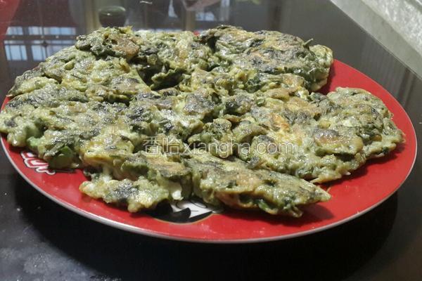香椿芽煎鸡蛋