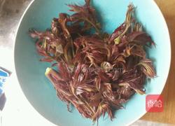 香椿芽煎鸡蛋的做法图解1