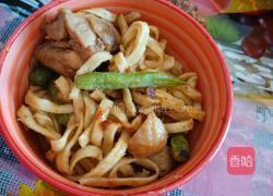 鸡腿焖面的做法图解5