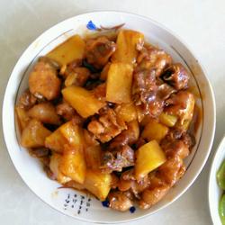 菠萝鸡块的做法[图]