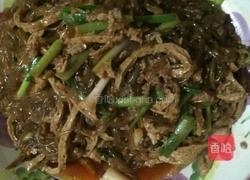 豆腐粉条的做法图解2
