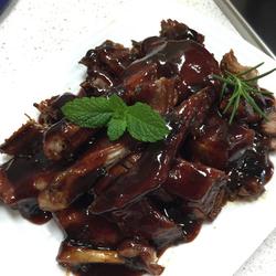 冰花酸梅卤仔鸭的做法[图]
