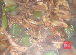 辣酱鱿鱼的做法图解5