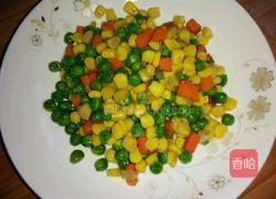 青豆玉米的做法图解6