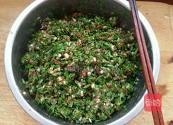 牛肉韭菜馅饼。的做法图解2