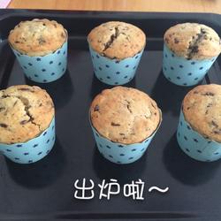 香蕉巧克力碎片玛芬的做法[图]