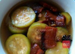 瓠子烧腊肉的做法图解5