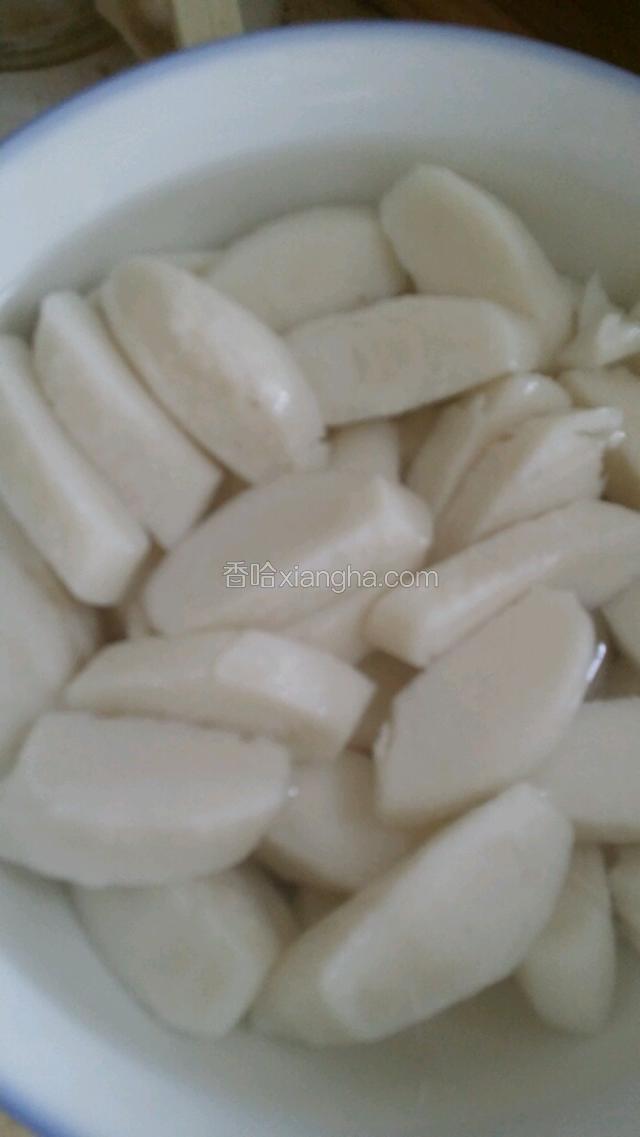 年糕泡水