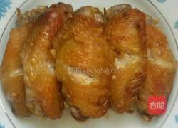 蒜香蚝油烤鸡翅。的做法图解7