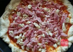 平底锅披萨的做法图解4